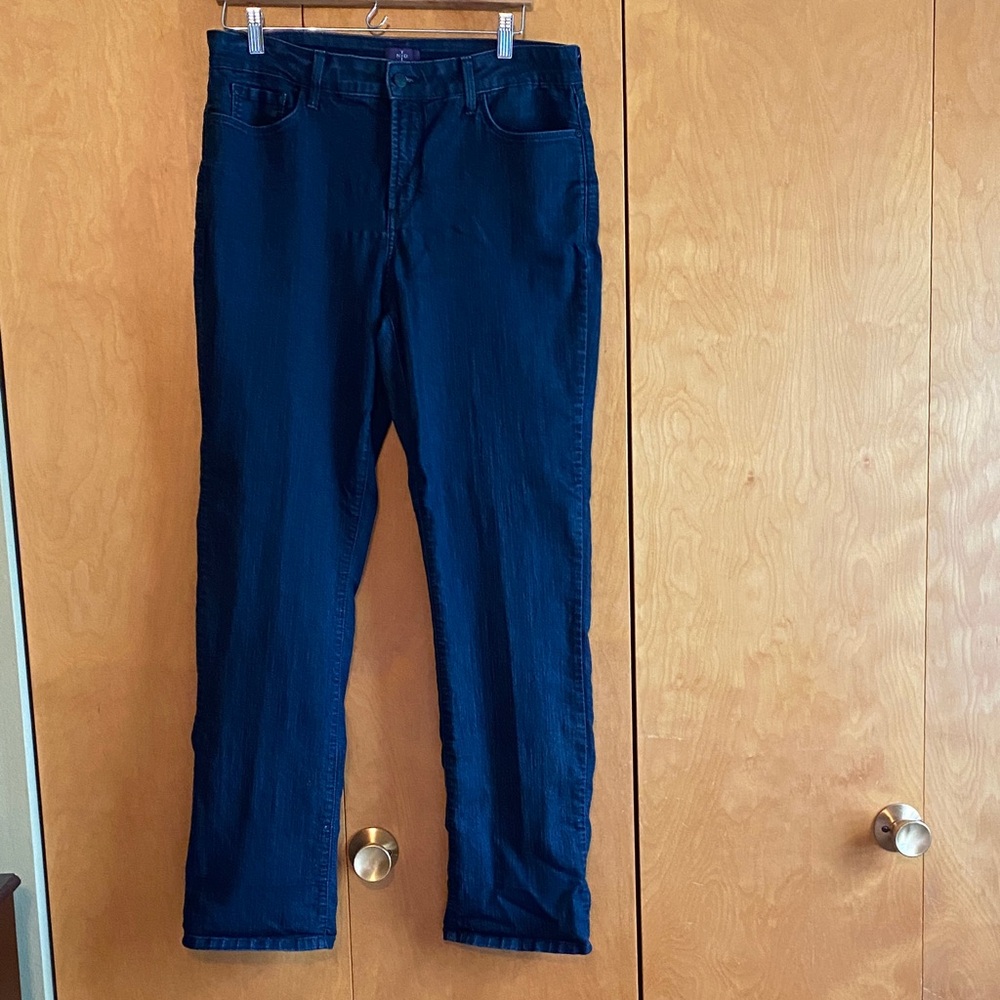 NYD Dark Indigo Straight Leg stretch Jeans